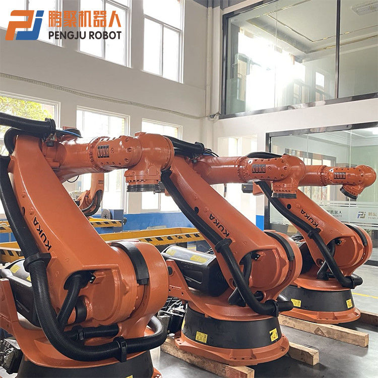 6 eixos controlados palletizador robô KR210 com Ethernet/IP protocolo de comunicação robô KUKA usado
