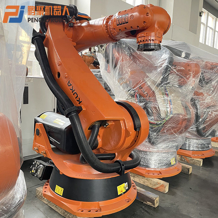 6 eixos controlados palletizador robô KR210 com Ethernet/IP protocolo de comunicação robô KUKA usado