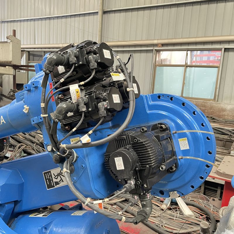 Solda automática do robô da mão de Yaskawa ES165D segundo seis máquinas de carimbo do robô do yaskawa dos robôs da linha central