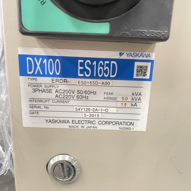 Solda automática do robô da mão de Yaskawa ES165D segundo seis máquinas de carimbo do robô do yaskawa dos robôs da linha central