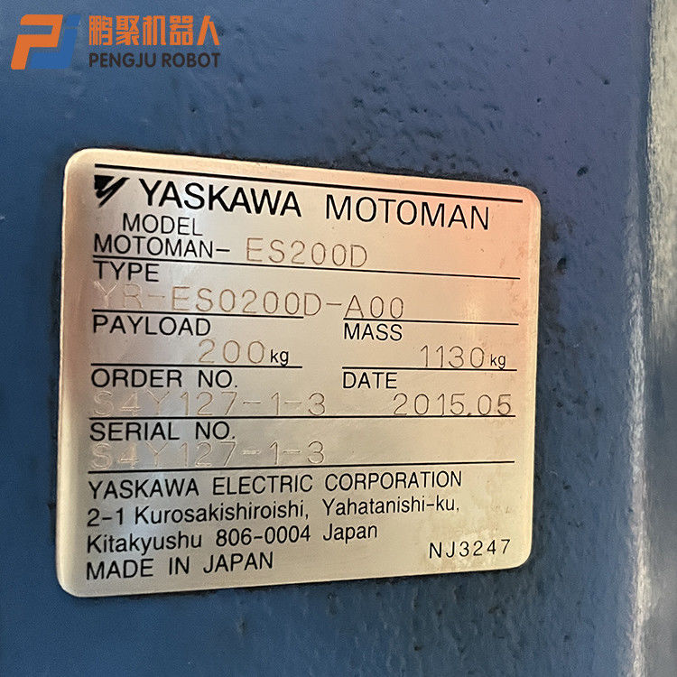 Robô de soldadura automático completo do ponto de 6 linhas centrais de Yaskawa ES200D com um período de braço de 2650mm