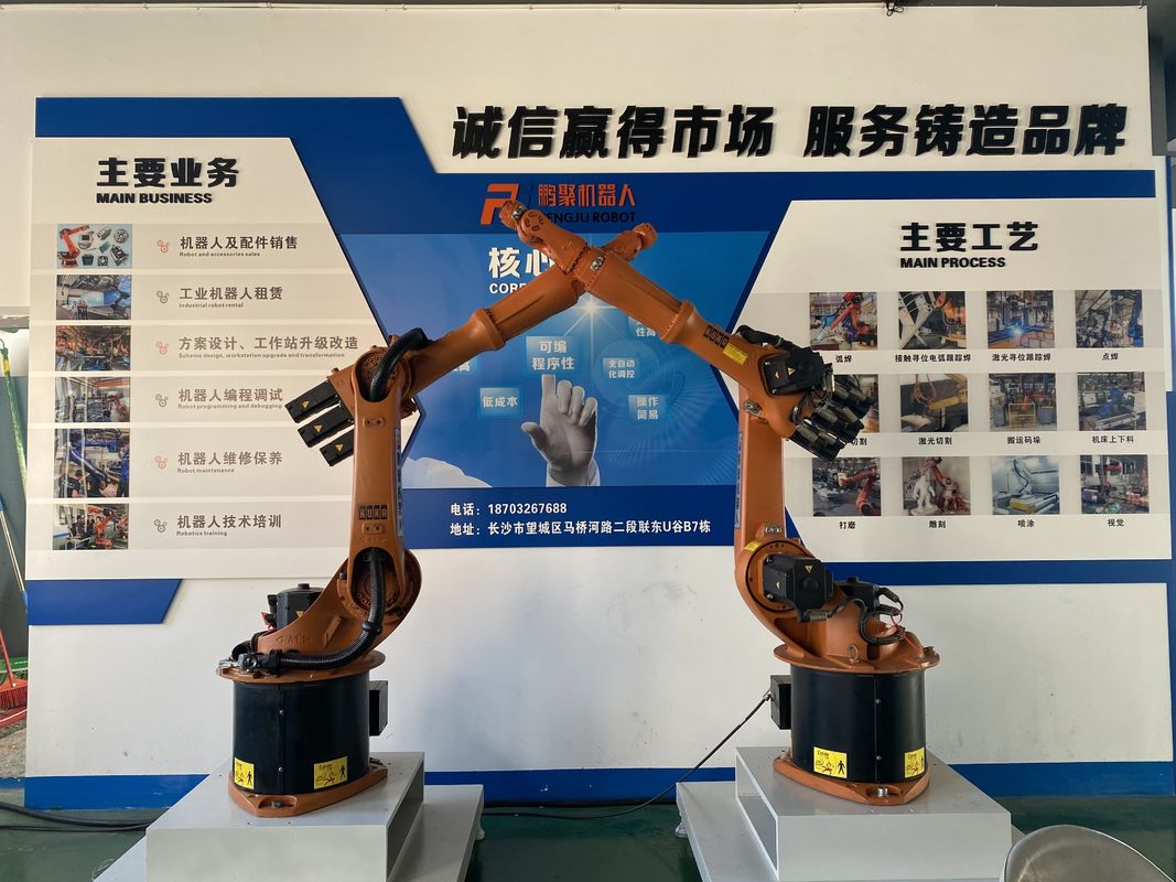 Kuka KR16-3 16kg carga útil 1611mm alcançar Programação teto montagem Soldadura Robô para flexível e arco Soldadura montagem revestimento máquina de corte máquina de carga
