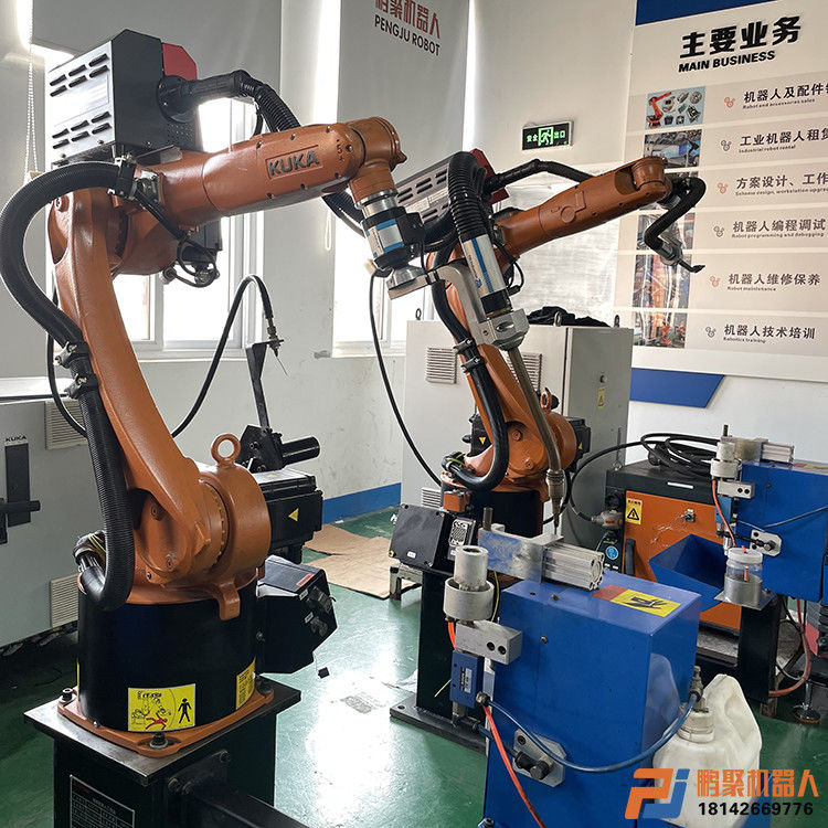 Robô de solda automática da linha central de Kuka KR5R1400 seis com período de braço 1400mm e carga 5kg