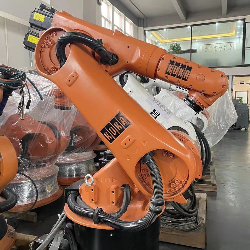 Kuka KR30 Robô de Soldadura por Arco de Nove Eixos com H Kuka Positioner de Forma de Arco Soldadura, Soldadura Spot, Soldadura Stud