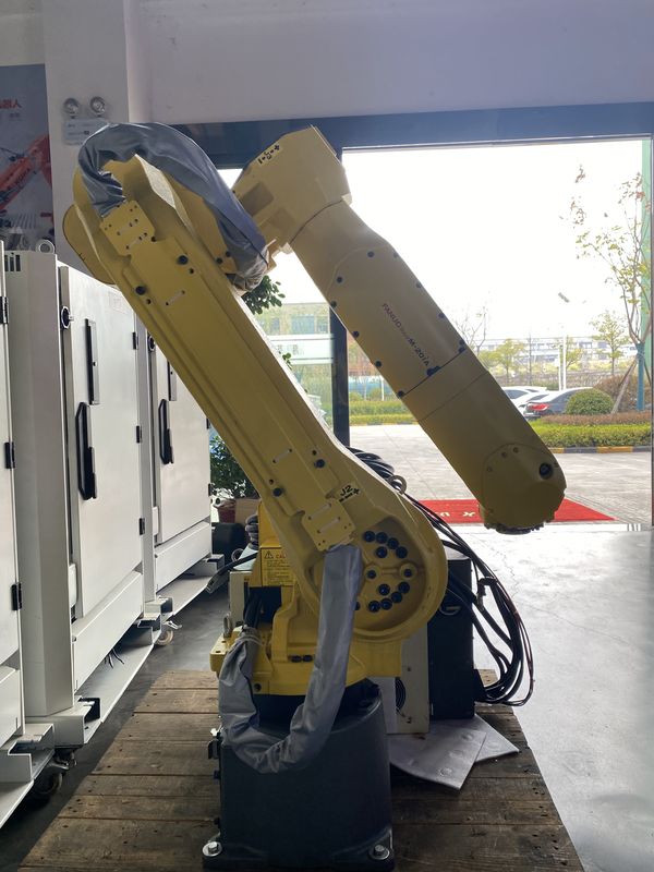 Fanuc 20iA ± 0.07mm Robô de Soldadura de Arco de Repetibilidade 20KG Carga útil 1811 mm Alcance para partes de manipulação e medição de máquinas