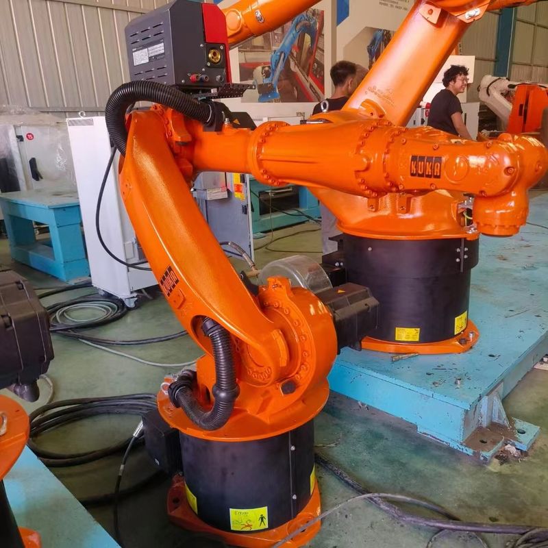 KR16L6 6 kg Carga útil 6 eixos Robô XP Gabinete de controle Terra/Teto Instalação Inclinado Arco de Soldagem de Ângulo MIG