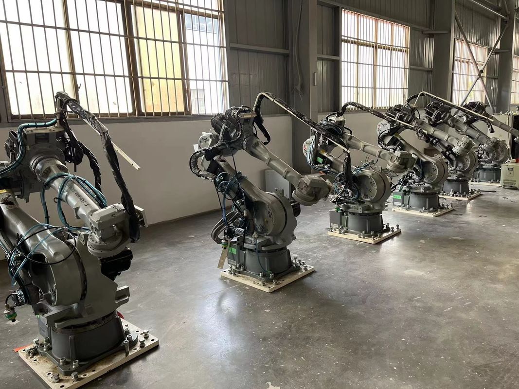 MH50 Robôs YASKAWA usados ±0,07 mm Repetitividade para remoção e corte de materiais