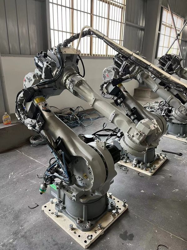 MH50 Robôs YASKAWA usados ±0,07 mm Repetitividade para remoção e corte de materiais