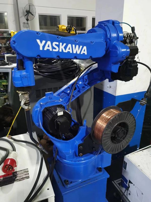 Soldadura Industrial MA1400 Yaskawa Braço Robótico Usado Com Carga Útil 3kg Com Gabinete de Controle 6 Eixos