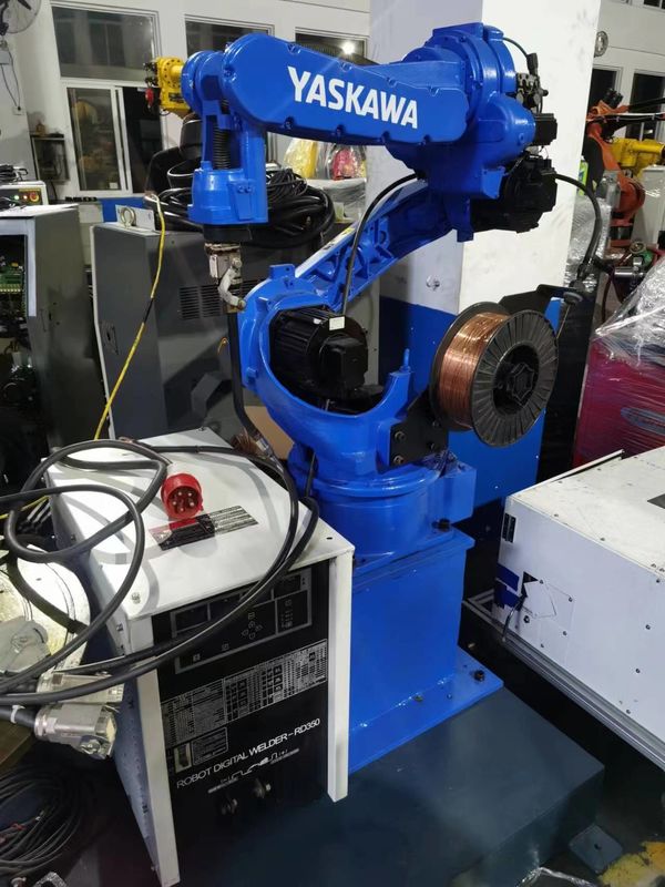 Soldadura Industrial MA1400 Yaskawa Braço Robótico Usado Com Carga Útil 3kg Com Gabinete de Controle 6 Eixos
