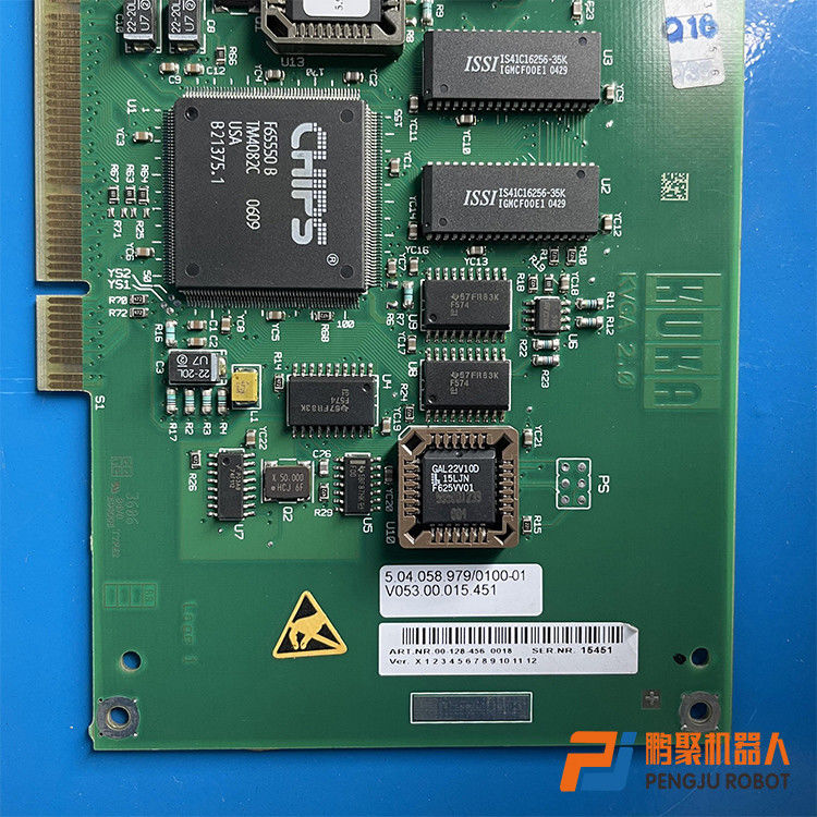 Kuka 00-128-456 KVGA 2.0 Graphics Card Interface Board - KRC2ed05 Controlador Kuka 00-109-040 KVGA 2.0 Interface Board