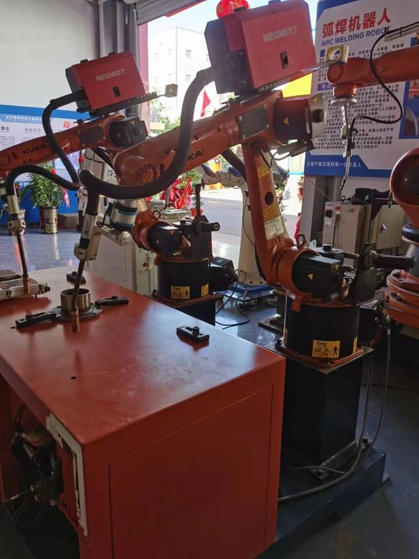 KUKA KR5 R1400 KRC4 Manipulação de peças, medição, montagem de peças, colagem - ligação por adesivos, solda por arco