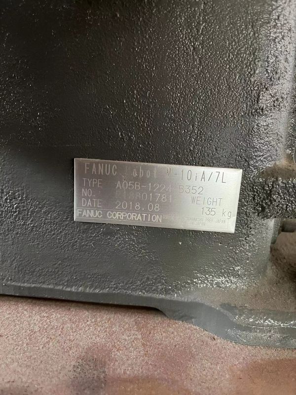 FANUC M-10iA/7L, carga útil de 7 kg, alcance de 1633 mm, soldadura por arco Carregamento e descarga de peças, Manuseio de peças, montagem
