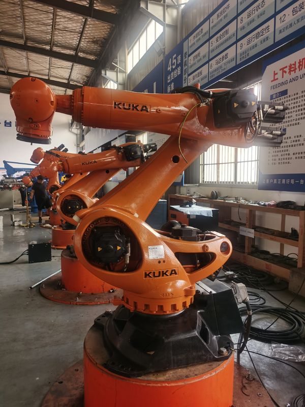 KUKA KR180 R2900 Prime 180kg Carga Útil 2900mm Reach Robot de Carregamento Montado na Parede E Robot de Pintura do Controlador KRC4