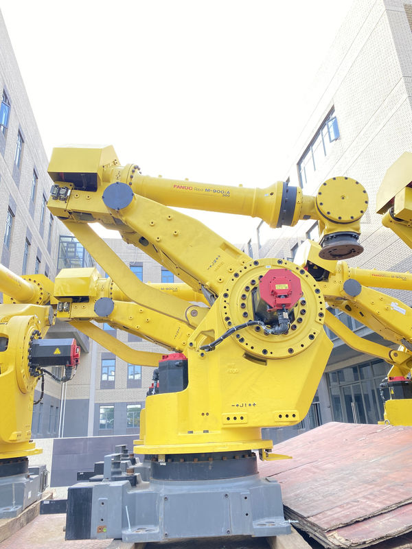 Robô industrial 6 eixos Fanuc M-900iA/350 Robô de soldagem carga útil 350kg 2655mm alcance para manipulação de polir montagem e colagem de adesivos