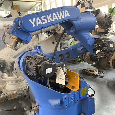 O descarregamento de carregamento usou o braço robótico YASKAWA MH12 do robô de Palletizer