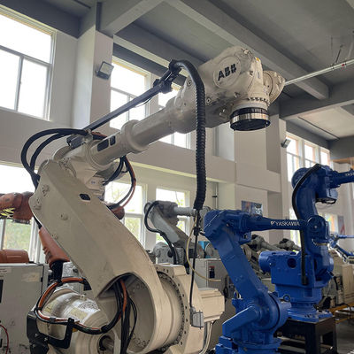 Máquina de moedura de trituração usada ABB6640-130 do robô da borda de madeira industrial de ABB 3,2