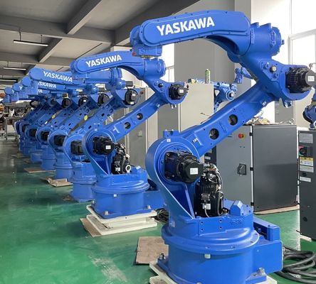 Máquina Yaskawa de segunda mão para fabricação de paletes, robô automático de solda a laser