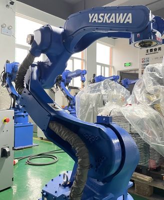 Braço robótico usado industrial do robô de soldadura do laser de Yasukawa MH24 da linha central do braço 6