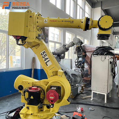 6 manipulador Palletizing usado da soldadura de laser do robô FANUC 2000iB/165F da linha central