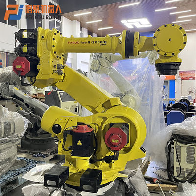 6 robôs usados FANUC R-2000iB da soldadura de ponto FANUC da linha central