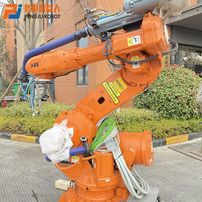 Robô usado industrial dos robôs ABB6640-235/2.55 de ABB para a soldadura de ponto que segura Palletizing