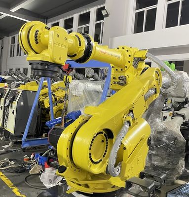 Fanuc R-2000iB-210F Prensa de soldagem em ponto, paletização, carregamento e descarregamento de paletes, robô, manuseio de máquinas