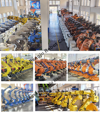 Fundição industrial de solda utilizou robôs Fanuc M-710iC/50 para processamento de carne
