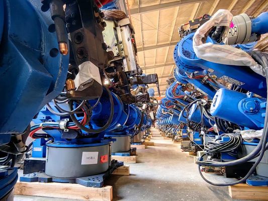 Máquina automática de soldagem de pontos de bateria rápida e precisa ES200D Robot Yaskawa ES200D para soldagem, manuseio e paletização