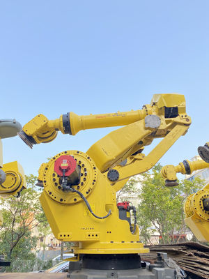 Robô industrial 6 eixos Fanuc M-900iA/350 Robô de soldagem carga útil 350kg 2655mm alcance para manipulação de polir montagem e colagem de adesivos