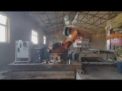 Peças de automóvel usadas do robô KR210 de KUKA que seguram o armário de controle Palletizing do C2 do braço do robô