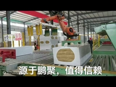 Robô colaborador Palletizer Yaskawa MPL500 da linha central automática da caixa quatro