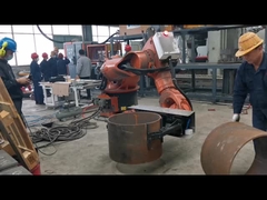 6 robô de conjunto usado azul da eletrônica de YaskawaⅡ MH50 do robô da linha central