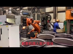 Robôs usados industriais ABB6640-235/2.55 de ABB para a soldadura de ponto que segura Palletizing