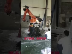 Máquina de moedura de trituração usada ABB6640-130 do robô da borda de madeira industrial de ABB 3,2